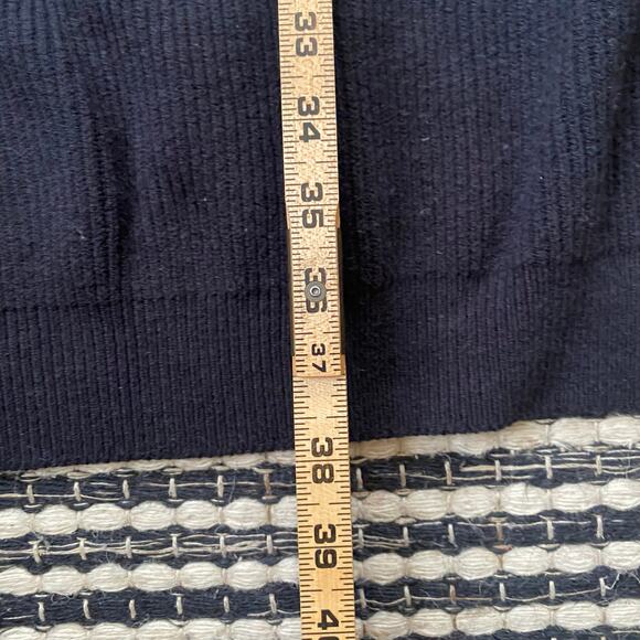 🌿Free People Womens Oversized Ribbed Chunky Black Button Cardigan Sweater M - Picture 12 of 12